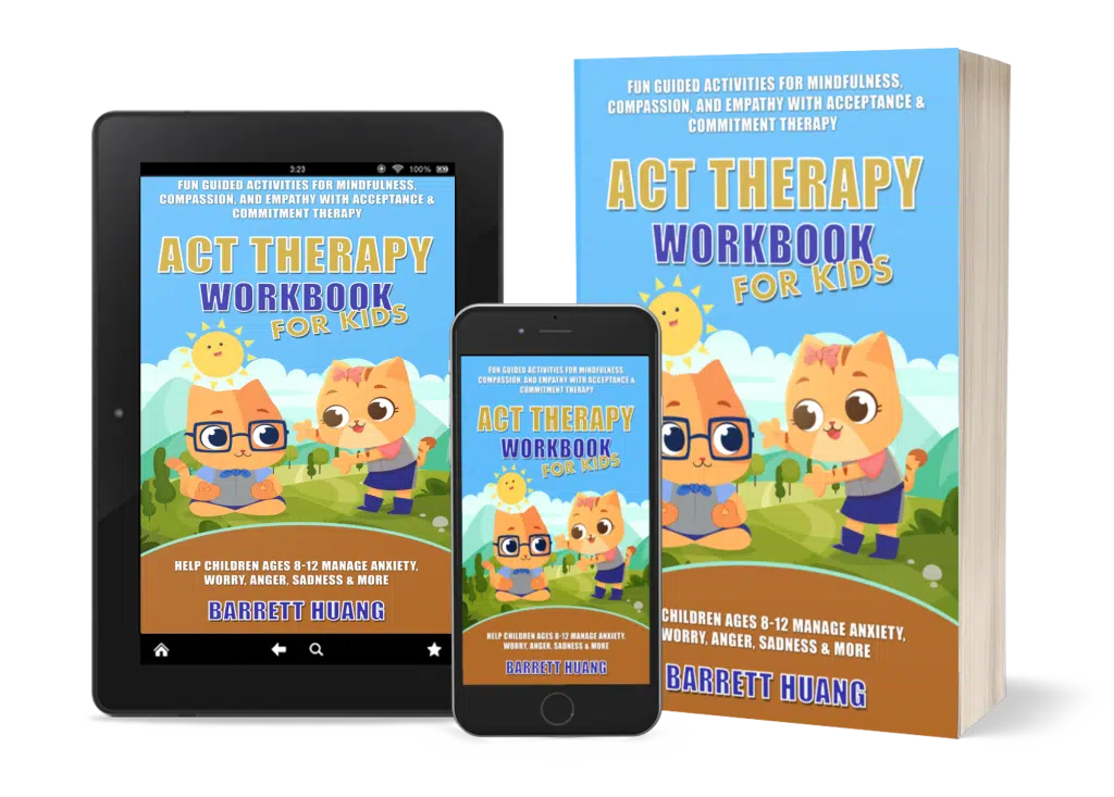 ACT Therapy Workbook For Kids